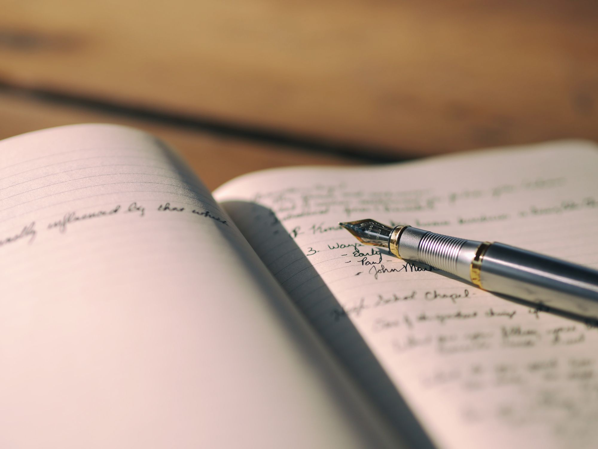 Journaling for focus and building your audience